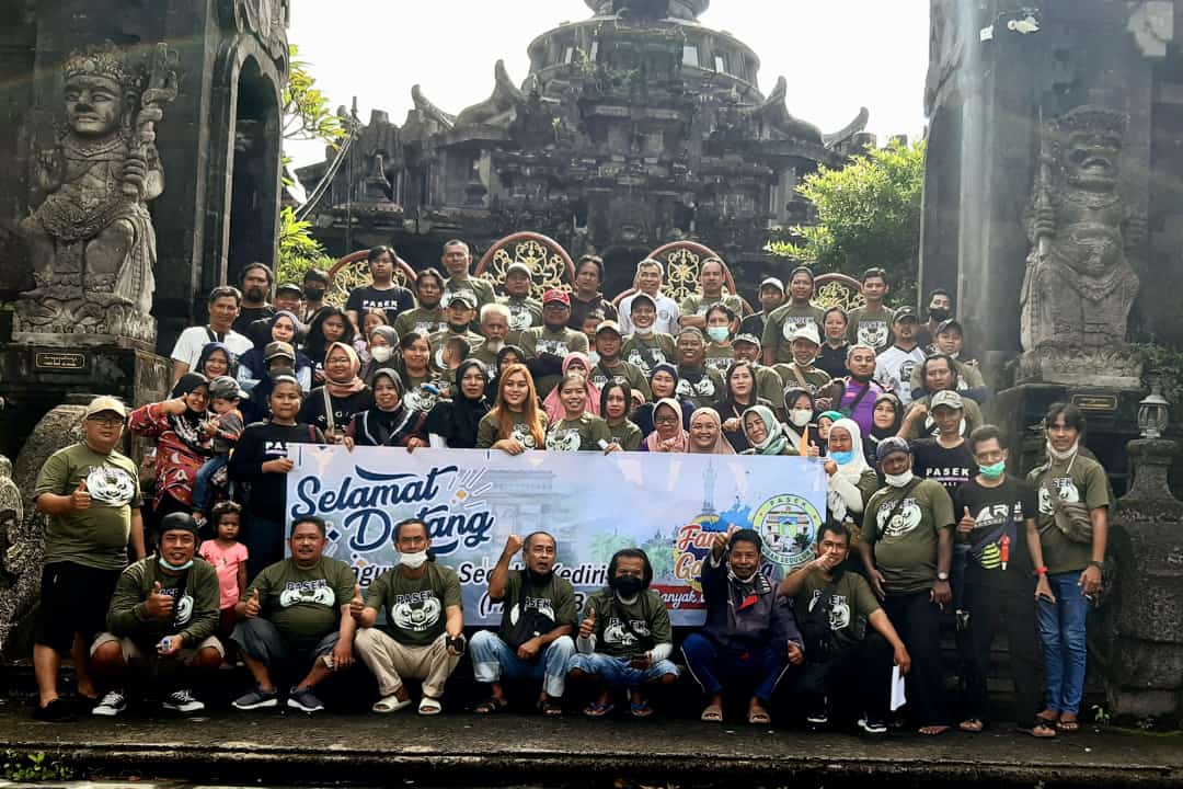 Family Gathering Keluarga Besar PASEK Bali gelar di Monumen Bajra Sandhi Renon Denpasar, Minggu (30/1). (Foto: istimewa)