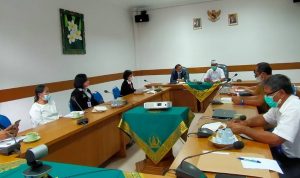 Audiensi peninjauan PKS ke Dinas Pertanian dan Pangan Kabupaten Badung, pada Senin (14/02). (Foto: istimewa)