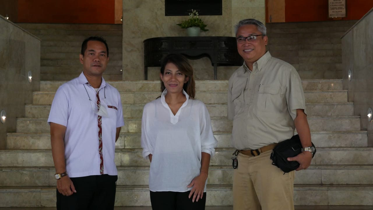 Lully Juliariana (Tengah), GM GBB Sanur (Rai). (Foto: istimewa)