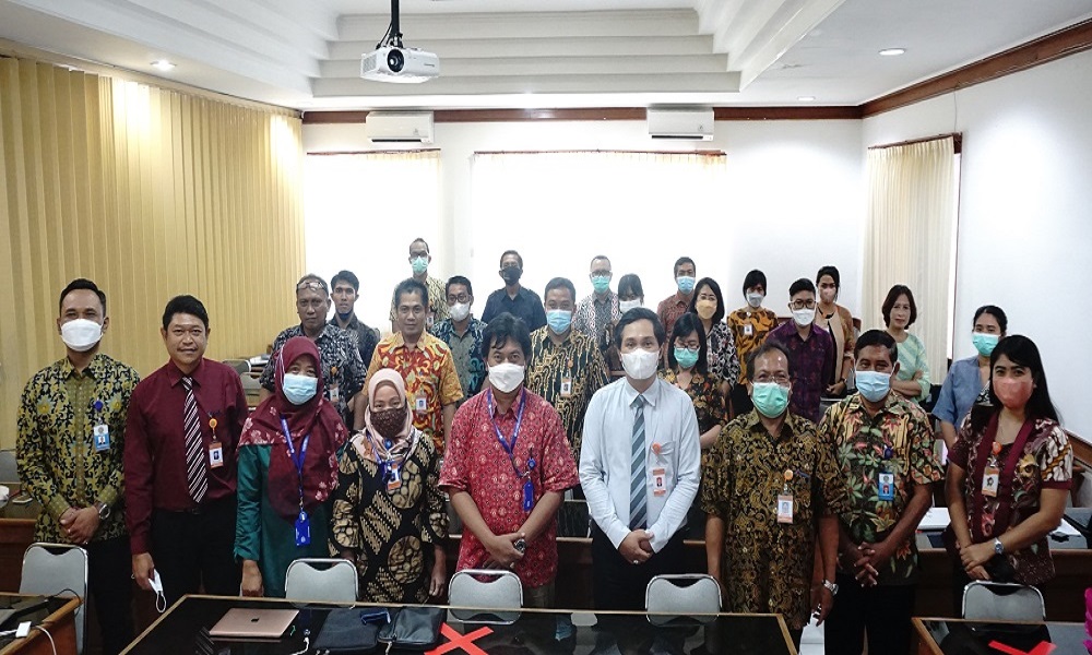 Pendampingan ZI WBK/WBBM Kemdikbudristek di Gedung MM lantai 3, Kampus Denpasar, pada Rabu (13/04). (Foto: istimewa)