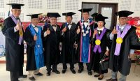 Upacara akademik Universitas Udayana dalam rangkaian pengukuhan guru besar. (Foto: istimewa)