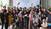 Perayaan world milk day di Panti Penyantunan Anak Yayasan Tunas Bangsa, Denpasar, pada Rabu (01/06). (Foto: istimewa)