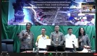 Penandatanganan Kontrak Pembangunan TPST Kota Denpasar