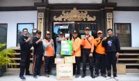 Penyerahan bantuan logistik, pada Minggu (10/07). (Foto: istimewa)