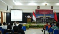 Pelatihan bahasa Mandarin di Ruang Nusantara Gedung Agrokompleks, Kampus Sudirman, Denpasar, pada Selasa (5/7). (Foto: istimewa)