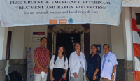 RSHP saat terima kunjungan dari Tim Animals Australia (AA) and Animals Internasional, pada Selasa (23/8). (Foto: istimewa)