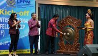 Launching hibah UNISERF di Westin Hotel, Kamis (18/8). (Foto: istimewa)