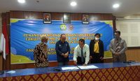 FISIP Unud saat terima kunjungan FISIP Unri di Aula Gedung FISIP Udayana, Rabu (07/09). (Foto: istimewa)