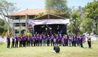 Perayaan HUT Fakultas Peternakan di lapangan Fakultas Peternakan Kampus Bukit Jimbaran, Jumat (16/9). (Foto: istimewa)