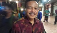 Sekda Provinsi Bali, Dewa Made Indra, saat ditemui di Art Center, Minggu (09/10/2022). (Foto: Agus/diksimerdeka.com)