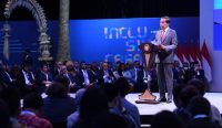 Presiden Joko Widodo membuka Konferensi ke-3 Ekonomi Kreatif atau WCCE tahun 2022 pada Kamis (06/10). (Foto: istimewa)