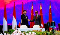 Presiden Jokowi bersama Presiden RRT. (Foto: Humas Ekon)