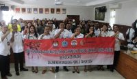 Sosialisasi Pendidikan Politik bagi pemilih pemula bertempat di Ruang Rapat Kecamatan Denpasar Selatan, Rabu (01/02/2023). (Agus Pebriana/diksimerdeka.com)