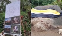 Situs megalitikum di Pura Ulun Suwi Batu Lumbung, Penebel, Tabanan, Bali. (foto: Doc. Ngurah/diksimerdeka.com)