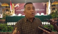 Ketua Komisi Pemilihan Umum (KPU) Provinsi Bali Agung Lidartawan. (Agus Pebriana/diksimerdeka.com)