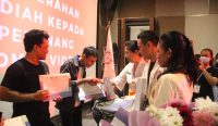 Denpasar Creative Award (DCA) II yang digelar di Ruang Audio Visual Dharma Negara Alaya, Selasa (28/2/2023). (KMHDI/diksimerdeka.com)