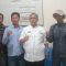 Kepala Dinas (Kadis) Pemberdayaan Masyarakat dan Desa ( PMD ) Kabupaten Labuhanbatu utara M Noer Lubis AP Msi saat menerima kedatangan pimpinan Lembaga Swadaya Masyarakat (LSM) di ruang kerjanya Dinas PMD, Kualu Selatan, Rabu (07/6/2023).