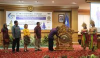 Pembukaan The 2nd International Seminar on Fish and Fisheries Science 2024, di Gedung Pascasarjana Unud, Selasa (06/06/24). (foto/Unud.ac.id)