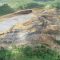 Proyek pembangunan Bendungan Bagong di Trenggalek, Jatim. (Foto: Kementerian PUPR)