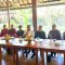 Konfrensi Pers Tim Seleksi anggota KPU Kabupaten/Kota di Bali, di salah satu Rumah Makan, Denpasar, Senin (12/06/2023). (Foto: Agus Pebriana/diksimerdeka.com)
