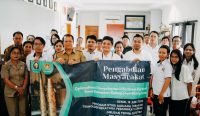 Ket foto : pengabdian masyarakat program studi Teknologi Rekayasa Perangkat Lunak (TRPL) Politeknik Negeri Bali di desa Kamasan