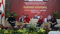 Seminar waspada investasi dan pinjaman ilegal yang digelar Unbi, Sabtu (8/7/23). (Foto: Dok/Unbi)
