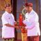 Ket Foto : Gubernur Bali Waya Koster menyerahkan SK Mendagri tentang Perpanjangan Masa Jabatan Penjabat Bupati Buleleng, Provinsi Bali paling lama satu tahun kepala Ketut Lihadnyana, Sabtu (26/08/2023).
