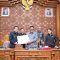 Wakil Wali Kota Denpasar, I Kadek Agus Arya Wibawa menerima pandangan umum seluruh Fraksi DPRD Denpasar, Jumat (18/08/2023). Foto: Agus/diksimerdeka.com