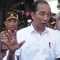 Presiden Jokowi saat mengunjungi Pasar Masomba Palu, Rabu (30/8/23). Foto: Rahmad Nur/diksimerdeka.com
