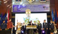 Pembukaan PKKMB Univeristas Udayana, bertempat di Kampus Bukit Jimbaran, Selasa (15/08/2023). Foto: dok/Unud
