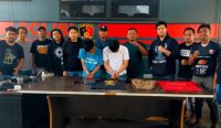 Pelaku penganiayaan dengan parang di Jalan Uwe Donggala berhasil ditangkap di Pasangkayu setelah 3 hari pengejaran. Foto: dok/Polsek Palu Barat.