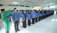 John Hardi Ambil Sumpah/Janji 123 PNS Formasi 2019 dan 2021 di Lingkup Kabupaten Asahan