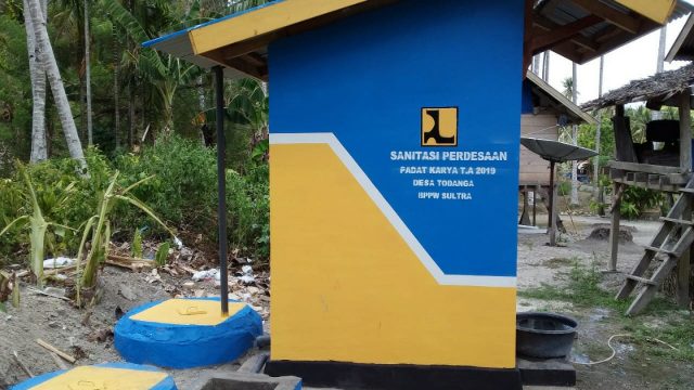 Program Sanitasi Perdesaan Padat Karya Kementrian PUPR. Foto : dok/ Biro Komunikasi Kementrian PUPR