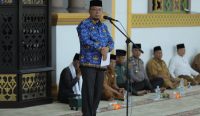Pemerintah Kabupaten Asahan menggelar peringatan Maulid Nabi Muhammad SAW 1445 H di Masjid Agung H. Achmad Bakrie Kisaran, Senin (03/10/2023)