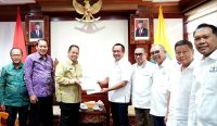 Ketua Kadin Bali saat beraudensi dengan Penjabat (Pj) Gubernur Bali Sang Made Mehendra Jaya, Jumat (27/10/2023). Foto: dok/Pemprov Bali.