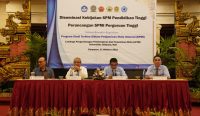 LP3M Unud menyelenggarakan Diseminasi Kebijakan SPM Pendidikan Tinggi dan Perancangan SPMI Perguruan Tinggi Universitas Udayana dari 11-13 Oktober 2023. Foto: dok/unud.ac.id