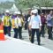 Presiden Joko Widodo meninjau ruas jalan Simpang Randu-Seputih, di Kecamatan Rumbia, Provinsi Lampung, Jumat (27/10/2023). Foto: dok/Kementrian PUPR