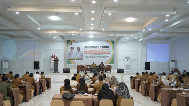 Sekretaris Daerah (Sekda) Kabupaten Asahan Drs. John Hardi Nasution, M.Si membuka secara resmi Bimbingan Teknis Pengelolaan Barang Milik Daerah (BMD) Dan Sosialisasi Pemanfaatan BMD (MCP) KPK Di Lingkungan Pemerintah Kabupaten Asahan