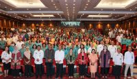 Wali Kota Denpasar, I Gusti Ngurah Jaya Negara saat menghadiri sekaligus membuka Talk Show Keluarga Anti Korupsi serangkaian Hari Anti Korupsi (Hakordia) Tahun 2023 di Gedung Dharma Negara Alaya Kota Denpasar, Rabu (6/12/2023). Foto:dok/Pemkot Denpasar
