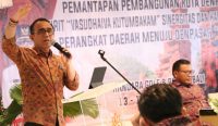 Wali Kota Denpasar I Gusti Ngurah Jaya Negara membuka Rapat Kordinasi Kinerja Pemantapan Pembangunan Kota Denpasar Tahun 2023 yang digelar di Handara Bali, Rabu (13/12/2023). Foto: dok/Pemkot Denpasar