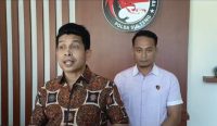 Direktur Reserse Narkoba (Dirresnarkoba) Polda Sulteng, Kombes Pol. Dasmin Ginting saat memberi keterangan pers. Foto: dok/Polda Sulteng