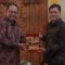 Pj Gubernur Bali Sang Made Mahendra menerima Direktur Utama PT. Dirgantara Indonesia Gita Amperiawan beserta jajarannya, bertempat di Jayasabha, Denpasar, Jumat (19/01/2024). Foto: dok/Pemprov Bali