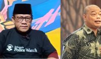 Ketua IPW Sugeng Teguh Santoso dan Tokoh agama Romo Benny Susetyo