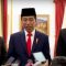 Foto: Menko Polhukam Hadi Tjahjanto (Kiri), Presiden RI Joko Widodo (Tengah) dan Menteri ATR/BPN Agus Harimurti Yudhoyono (AHY). Sumber: Sekretariat Presiden.