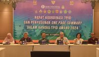 Rapat Koordinasi TPID dan Penyusunan One Page Summary dalam rangka TPID Award 2024 di Ballroom HOMM Saranam Baturiti Tabanan, Jumat (16/2/2024). Foto: dok/unud.ac.id