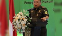 Sekretaris Jaksa Agung Muda Intelijen Sarjono Turin resmi membuka acara Pra Musrenbang Jaksa Agung Muda Bidang Intelijen, Rabu (20/03/2024). Foto: dok/Kejagung
