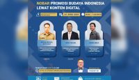 Flayer “Nobar promosi budaya Indonesia lewat konten digital”. Foto: dok/Hms