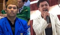 Ketua PMII Denpasar Teguh Alfaidzin (kiri) Ketua KMHDI Denpasar Dewa Permana (kanan). Foto: dok/pribadi