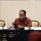 Penjabat Gubernur Bali Sang Made Mahendra Jaya saat rapat Rakor Panitia Nasional WWF ke-10 di Bali International Convention Centre, Nusa Dua, Sabtu (20/4/2024). Foto: dok/Pemprov Bali