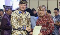 Menteri ATR/BPN RI, Agus Harimurti Yudhoyono bersama Wali Kota Denpasar I Gusti Ngurah Jaya Negara. Foto: dok/Pemkot Denpasar